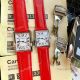 Cartier Solo Tank Quartz Watch - SS Orange Leather Band (3)_th.jpg